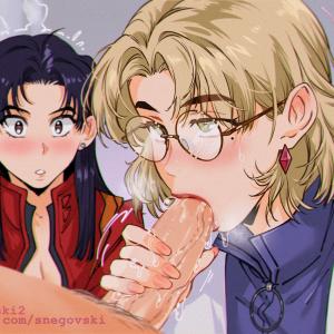 Ritsuko Akagi & Misato Katsuragi